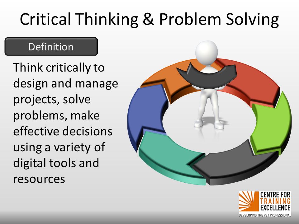 Strategies for Critical Thinking & Problem Solving